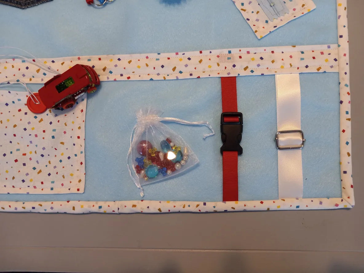 Blue with Play Car and Key