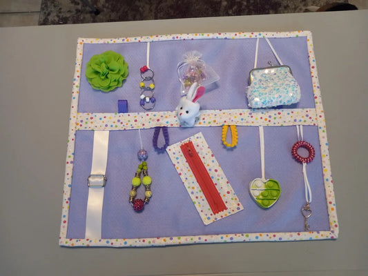Lavender Mat with Pocketbook