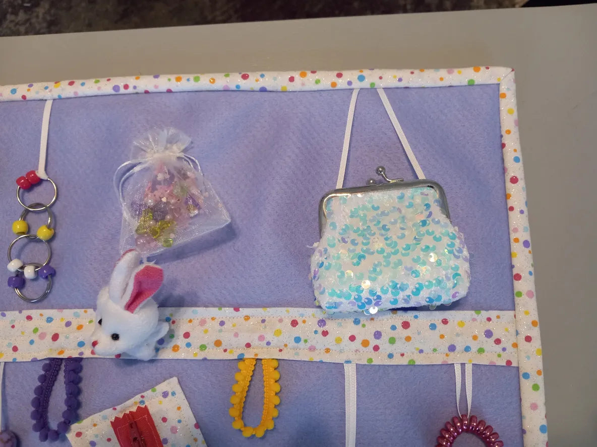 Lavender Mat with Pocketbook