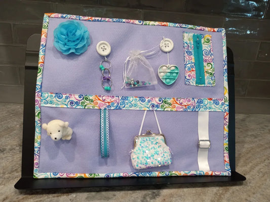 Purple and Pocketbook