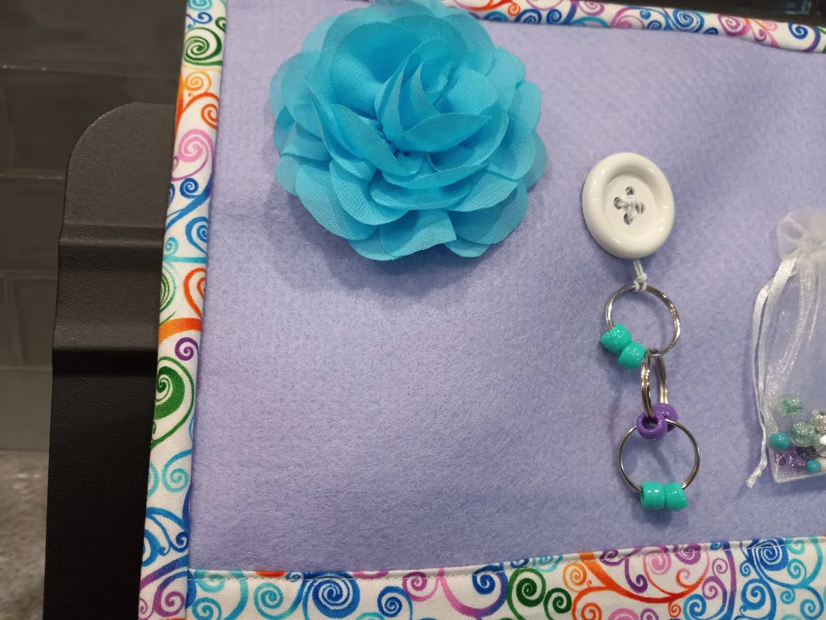 Purple and Pocketbook